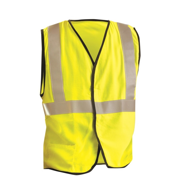 High Visibility Premium Flame Resistant Solid Vest Yellow